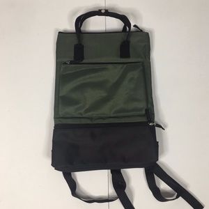 DSW Exclusive Olive Green Backpack w/ Shoe Pocket
